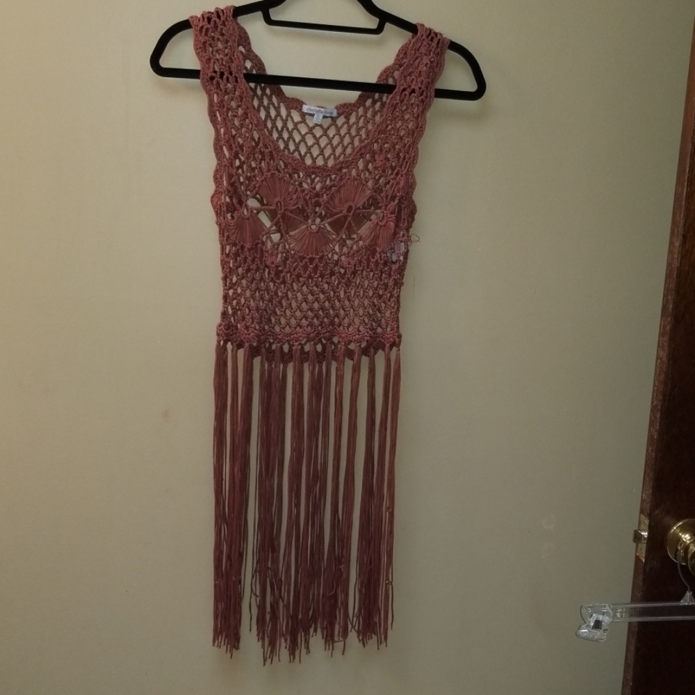 CHARLOTTE RUSSE Crochet top